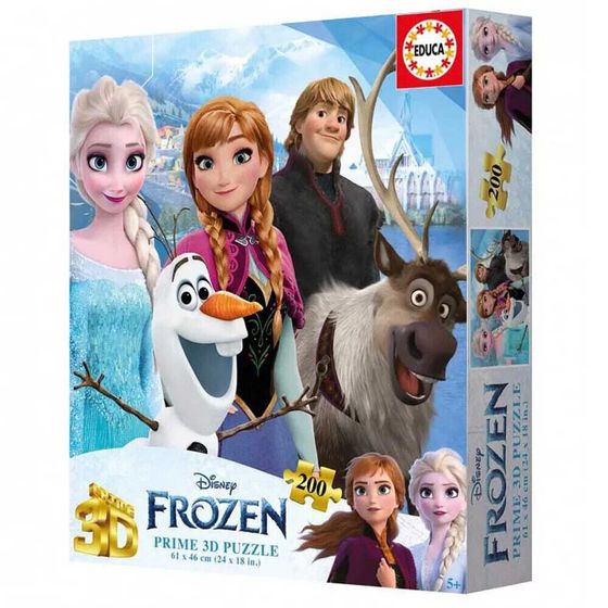 EDUCA Frozen 3D Lenticular puzzle 200 pieces