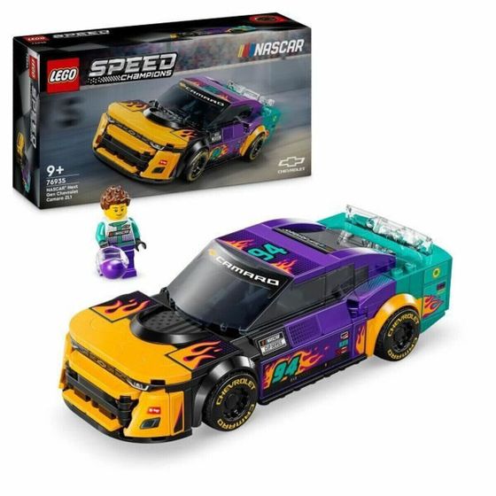 Строительный набор Lego NASCAR Next Gen Chevrolet Camaro ZL1 328 Предметы