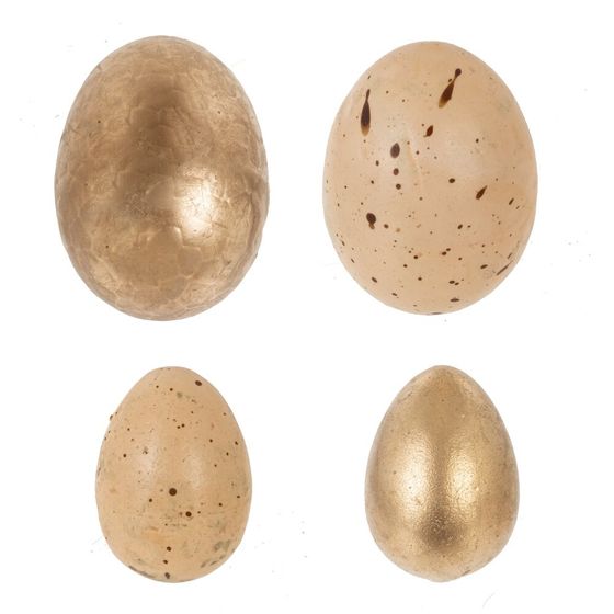 Набор из 14-ти изделий декоративных "Яйцо" (4*5, 3*4), L16 W7 H23 см