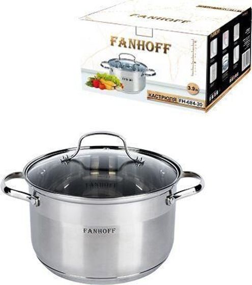 Кастрюля Fanhoff FH-684-18 2.9л с/кр