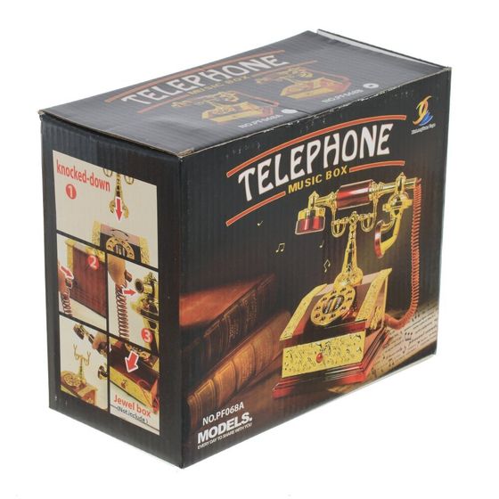 Изделие декоративное "Телефон" (музык.), Д20 Ш13 В20 см