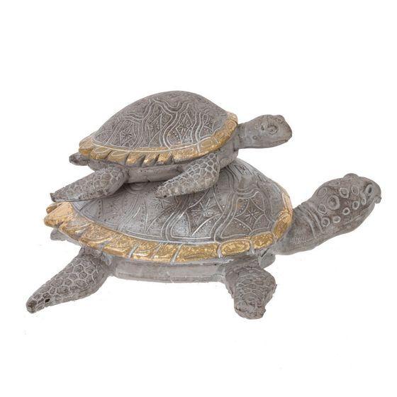 Фигурка декоративная &quot;Черепахи&quot;, L19 W17 H9,5 см