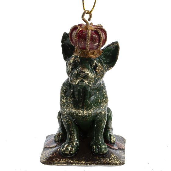 Фигурка декоративная подвесная &quot;Собака&quot;, L4 W4 H8 см, 2в.