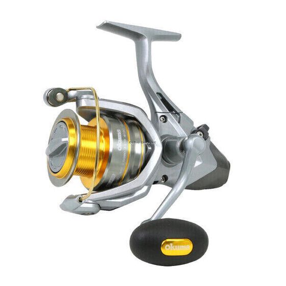 Okuma ABF-4000 Avenger Baitfeeder RH Spin Reel, On/Off Auto Trip, 6BB-1RB, 5:0:1