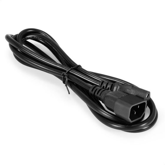 Кабель питания ExeGate Special EC-1,8S 3*0.5mm2 1.8м IEC 320 C13 - IEC 320 C14 черный (ES280987RUS)