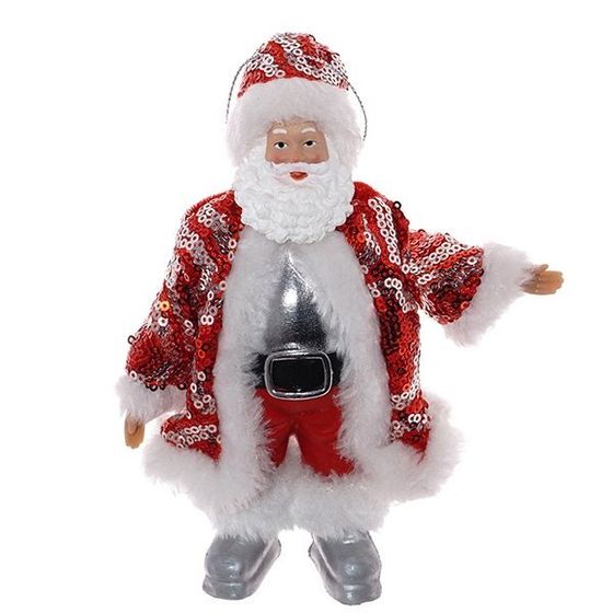 Украшение новогоднее &quot;Дед Мороз&quot; L11 W4 H16 см, дизайн микс