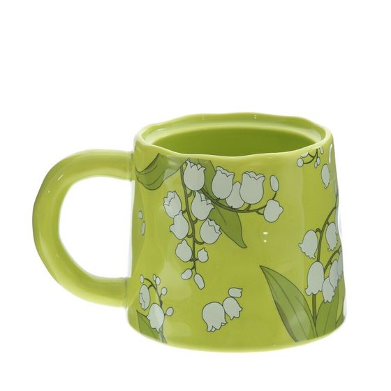 Кружка, L8,7 W8,7 H8,5 см, дизайн микс