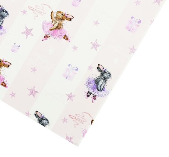 !09 Бумага упаковочная (набор 4 листа) глянцевая «Сюрприз для тебя», 100 х 70 см.