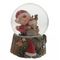 Фигурка декор в стекл шаре &quot;Гном и Олень&quot;, D6,5 см, L6,5 W6,5 H9 см, 2в.