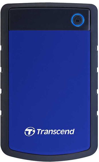 Внешний HDD 2Tb Transcend USB3.0 TS2TSJ25H3B StoreJet 25H3 (5400rpm) 2.5&quot; синий