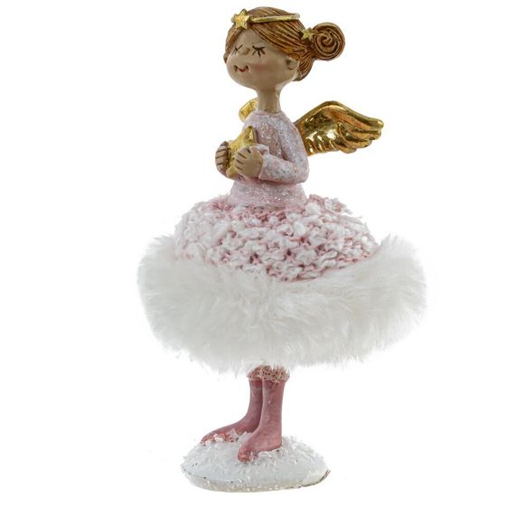 Фигурка декоративная &quot;Ангел&quot;, L7 W7 H10,5 см, 2в.
