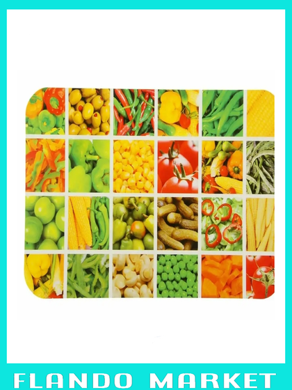 !Салфетка подстановочная &quot; Овощи&quot; , 2 штуки, 26*41 см.,пвх.