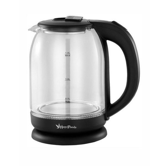 Чайник электрический Happy Panda HP-2709SPBK SUPER PROMO 1.8л 1800вт черный