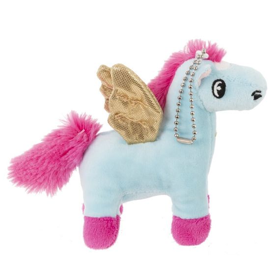 Игрушка набивная &quot;Лошадка&quot;, с цепочкой, L14 W6 H10 см, 4в.