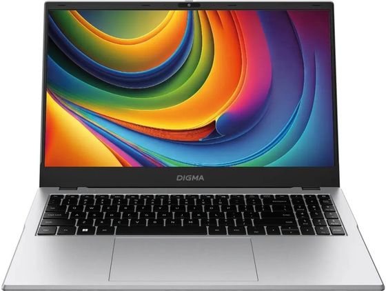 Ноутбук 15.6&quot; Digma EVE C5802 серебристый N100 8Gb/256Gb UHDGr W11Pro (DN15N1-8CXW01)