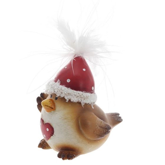 Фигурка декоративная &quot;Птичка&quot;,  L4 W6 H7,5 см, 2в.