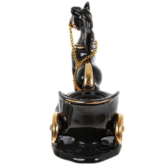 Фигурка декоративная &quot;Лошадка&quot; с подсвечником, L17 W7 H12 см