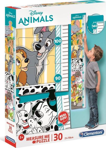 Пазл Clementoni 30 шт. Measure Me Животные Disney (368265)