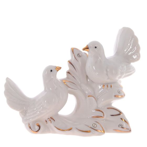Фигурка декоративная &quot;Голуби&quot;, Д12 Ш5 В9,5 см