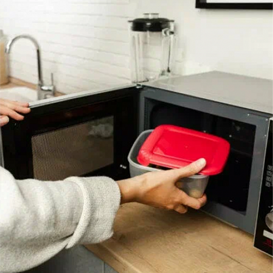 Контейнер для СВЧ 0.46л квадратный