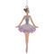 Изделие декоративное подвесное "Балерина", L6 W4 H11 см, 3в.