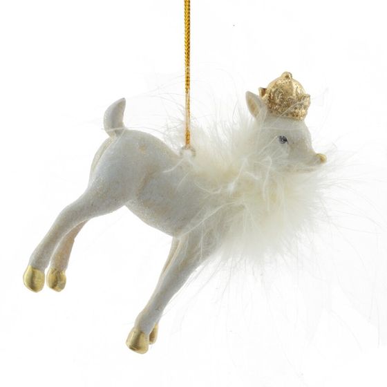 Изделие декоративное подвесное &quot;Олень&quot;, L6 W3 H9 см, 2в.