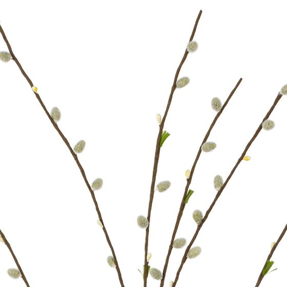 Ветка искусственная "Верба", L18 W3 H72 см