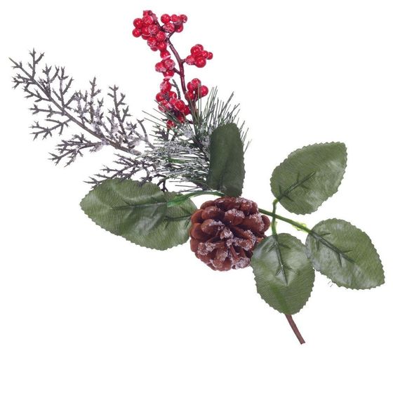 Изделие декоративное &quot;Ветка&quot;, L9,5 W6 H20 см, 4в.