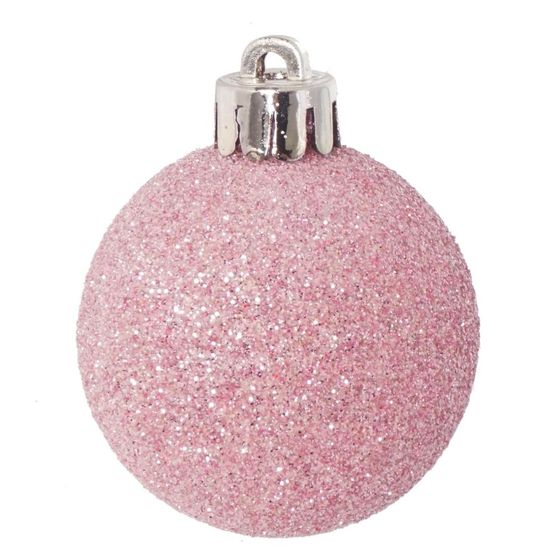 Набор из 24шт Украшение новогоднее "Шар", D 6 см, L14 W14 H30,5 см
