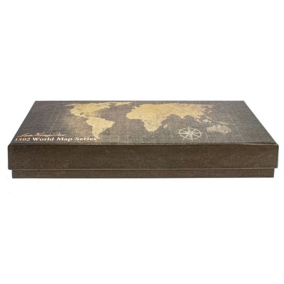 Набор подарочный: ручка перьевая, 5 наконечников, чернильница, держатель, Д25,5 Ш11 В4 см