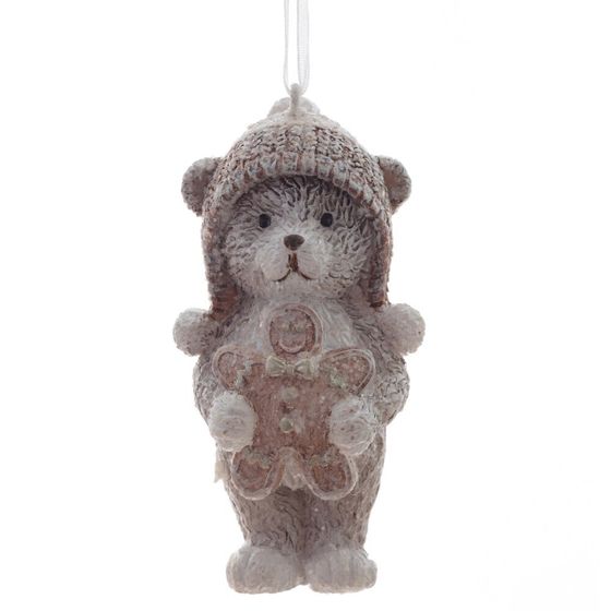 Изделие декоративное подвесное "Медвежонок", L4 W3,5 H7 см, 4в.