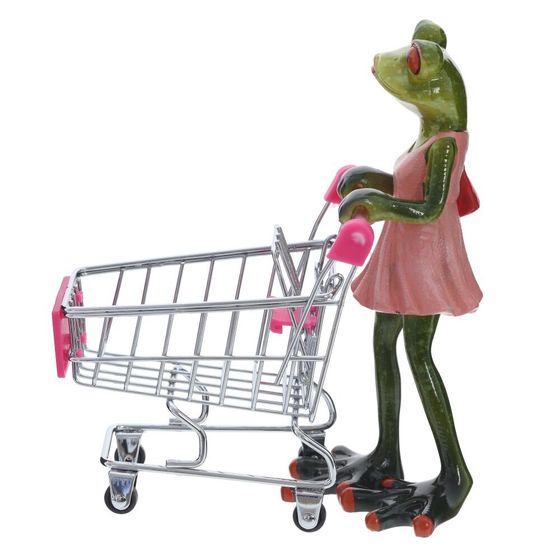 Фигурка декоративная "Лягушка", L8 W15 H17,5 см