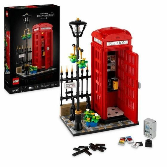 Lego 21347 Лондонская телефонная будка 1460 Строительный набор Элементы