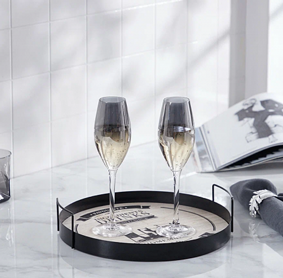 Набор бокалов для шампанского ГРАНД МИСТИК 2шт 240 мл