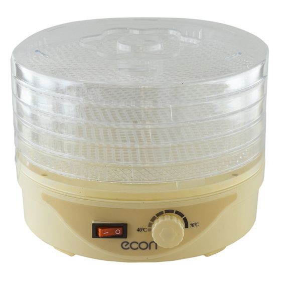 Сушилка для овощей и фруктов Econ ECO-3011FD 245Вт 5под. бежевый