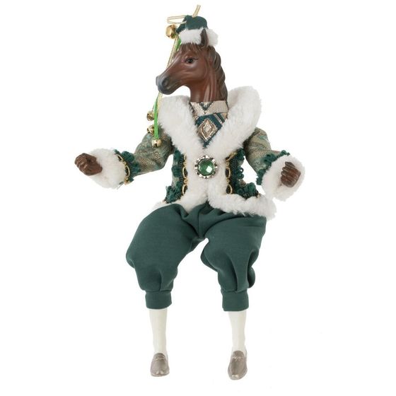 Игрушка набивная подвес "Лошадь", L17 W8 H36/22 см