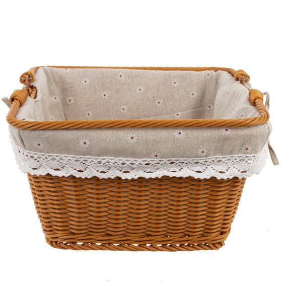 Корзина, L34,5 W24,5 H27/15 см