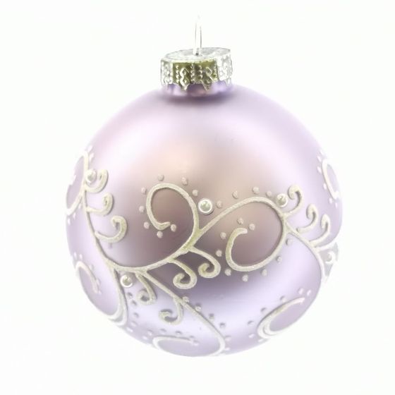 Украшение новогоднее &quot;Шар&quot;, D 8 см, L8 W8 H8 см