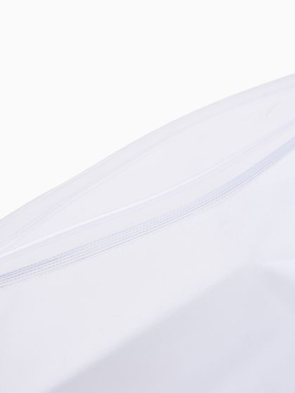 !09 Набор из 3-х штук - Косметичка для бассейна с застёжкой зип-лок, без рисунка, прозрачная