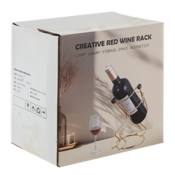 Подставка для бутылки, L21 W13 H21,5 см