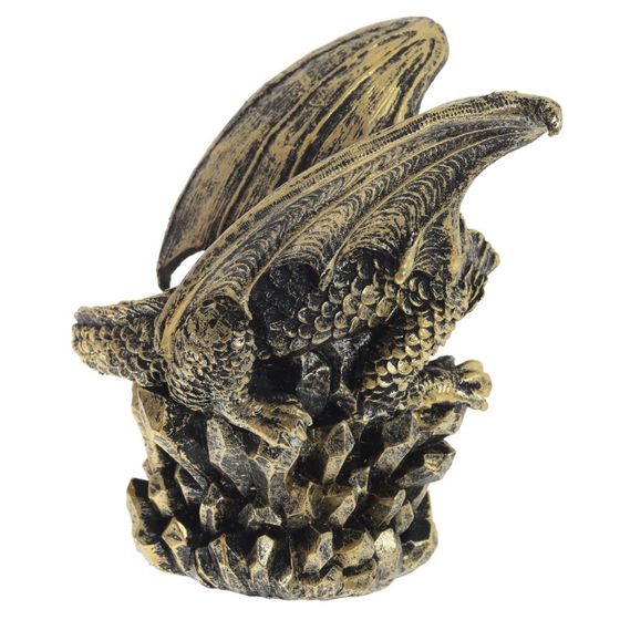 Фигурка декоративная в стекл.шаре &quot;Дракон&quot;, D 5 см, L13 W11 H16 см