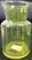 !09 Ваза декоративная "Каплер6" салатовая гутной работы