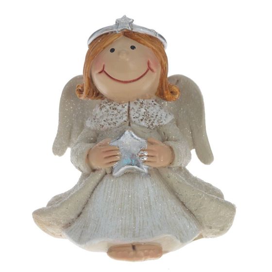 Фигурка декоративная &quot;Ангел&quot;, L7 W6 H7,5 см, 2в.