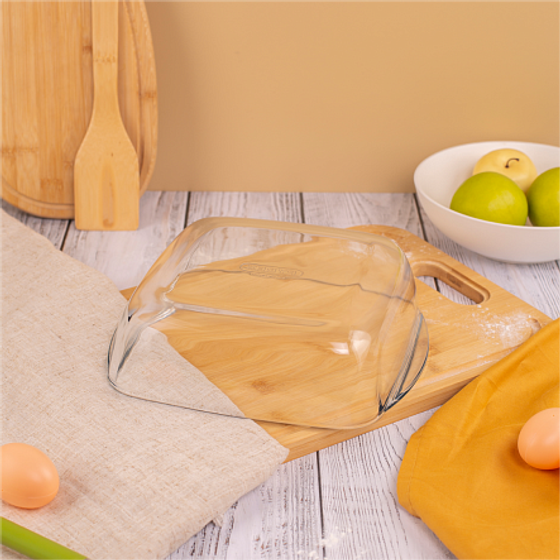 Блюдо с крышкой Cook <(>&<)> Store 25x22x7см 2.2л квадратное