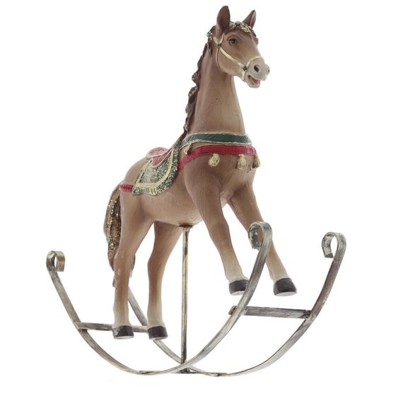 Фигурка декоративная &quot;Лошадка-качалка&quot;, L30 W8 H26,5 см