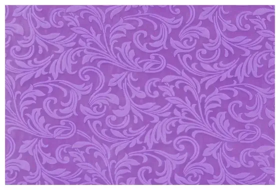 !09 Фетр для упаковки и поделок, &quot;Вензеля&quot; 50 см.x 1,5 м.,ламинированный 3D, фактурный, однотонный, двусторонний, Цвет Лаванда