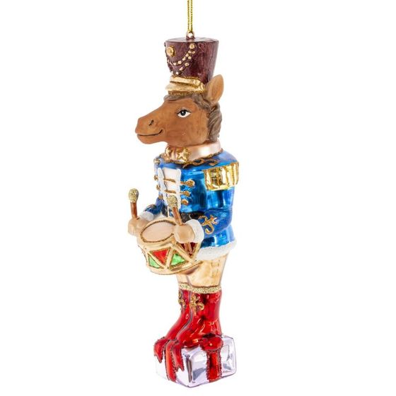 Украшение новогоднее &quot;Лошадь&quot;, L5 W5 H17 см, 2в.