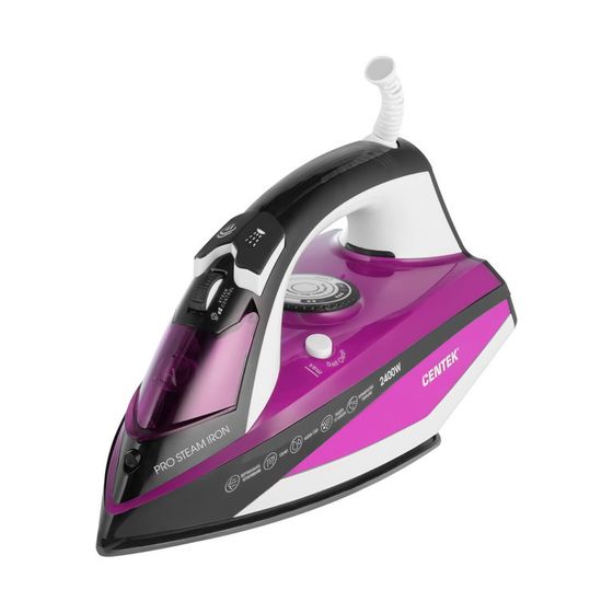 Утюг Centek CT-2344 2400Вт фиолетовый/белый