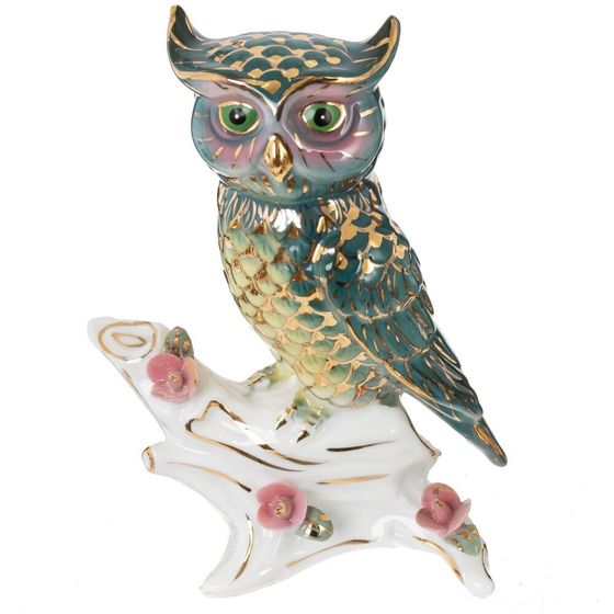 Фигурка декоративная "Сова", L9 W6 H12,5 см, 1 штука. дизайн микс