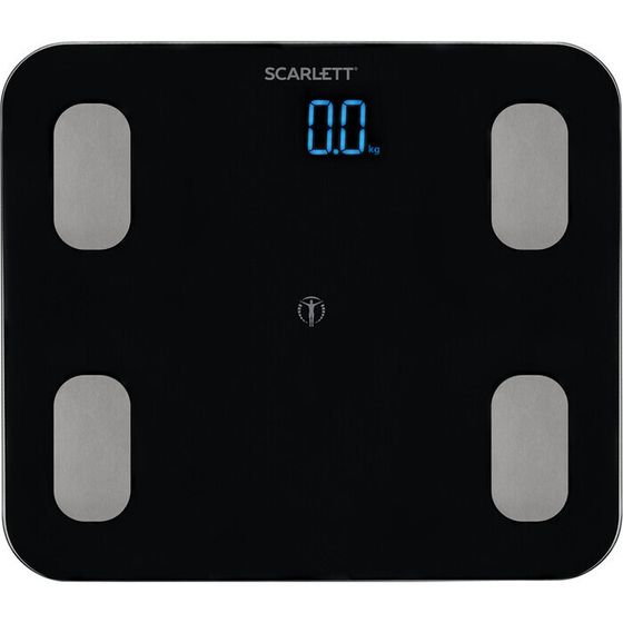 Весы напольные Scarlett SC-BS33ED46 150кг черный